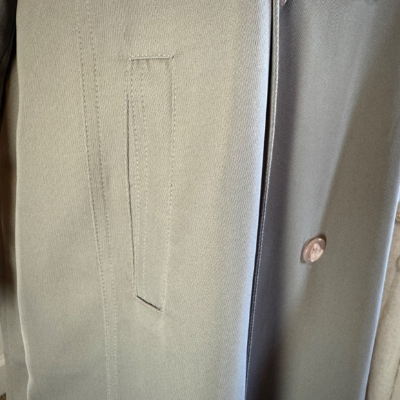 Julia Klein Vintage Trench Coat, Size 10 - Picture 8 of 14